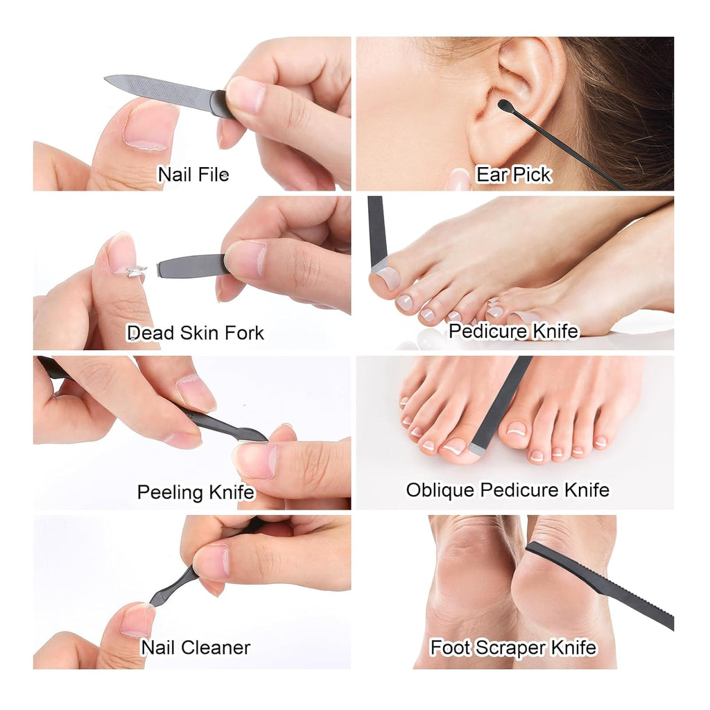 Maniküre-Set, Edelstahl-Nagelpflege-Set