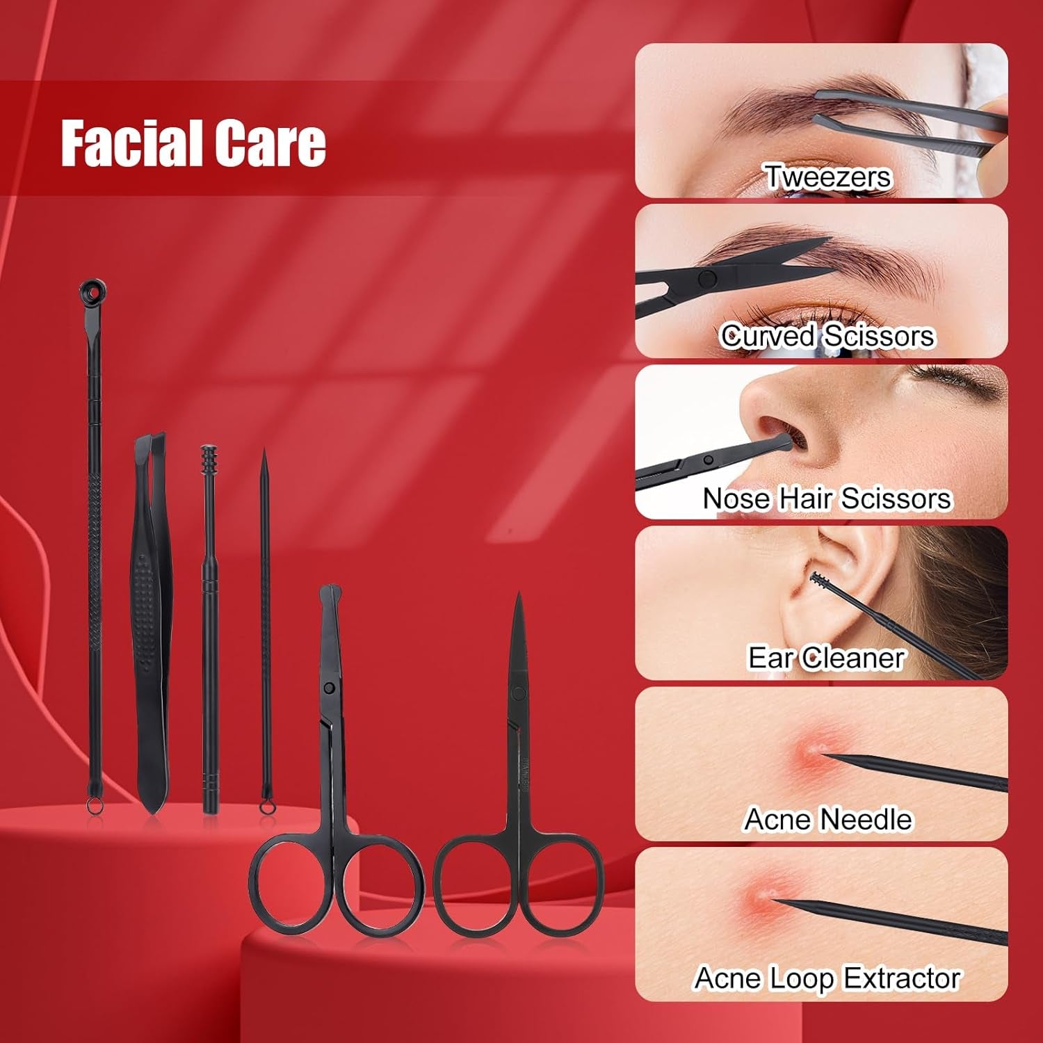 Maniküre-Set, Edelstahl-Nagelpflege-Set