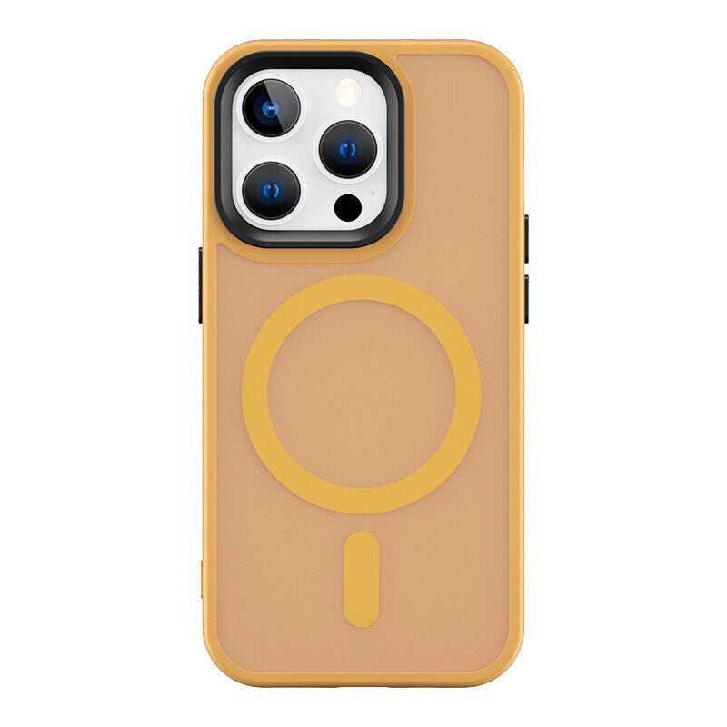 Hülle Für Iphone 16 15 14 13 12 11 Pro Max TPU Magsafe Handy Case Display Schutz