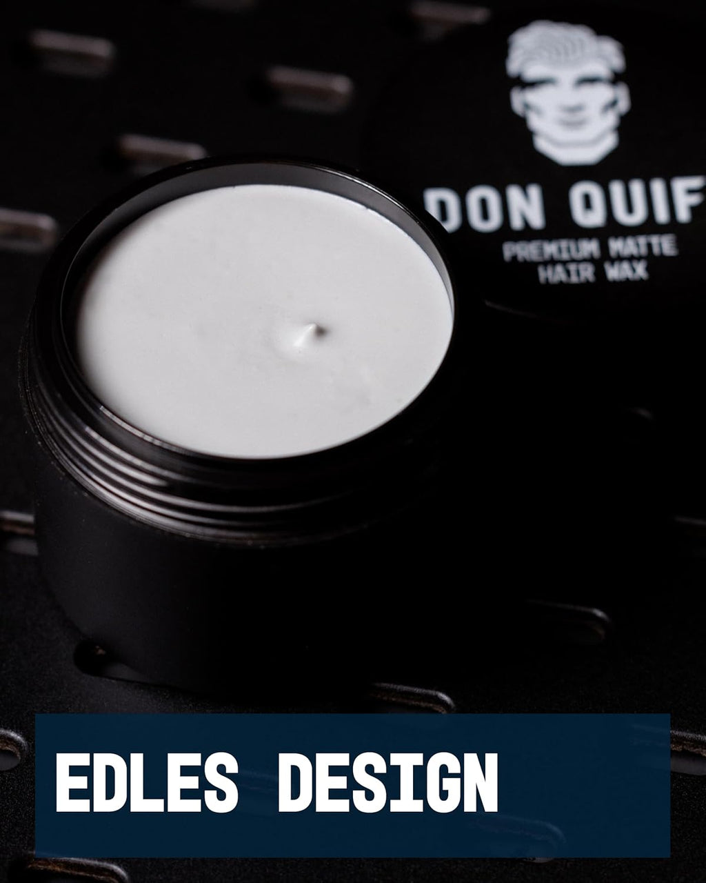 Don Quiff Matte Paste - Starker Halt - 100 Ml - SALON Premium Qualität, Kein Verkleben, Made in Germany, Auf Bienenwachsbasis, Pomade Matt, Hair Clay, Re-Modelierbar, Hairwax. Haarwachs